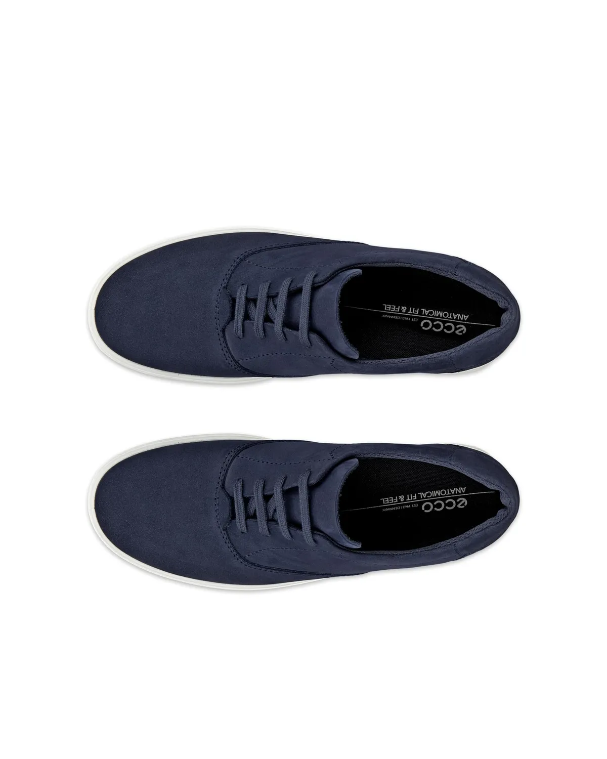 Ecco Soft 7 Premier sneakers uomo nere vestibilità ampia