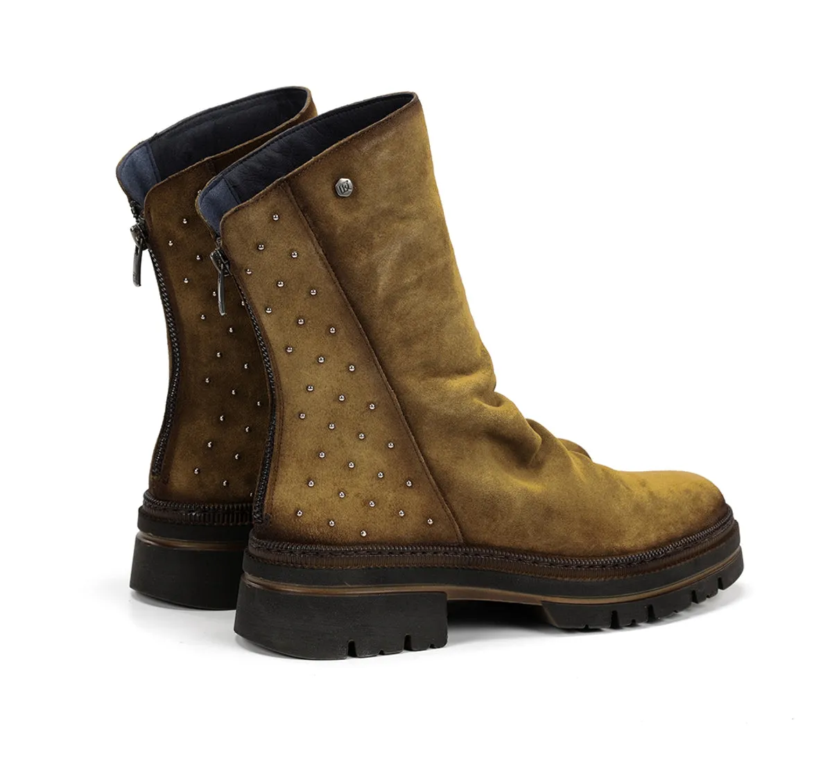 Fluchos Cosmo D9397 stivaletto verde suola track