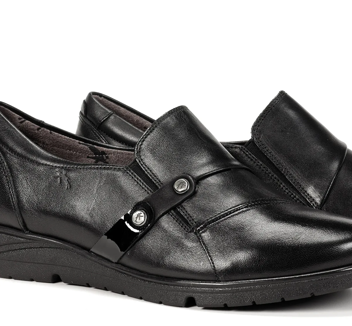 Fluchos Styll F1567 Scarpe Donna Nere Comfort