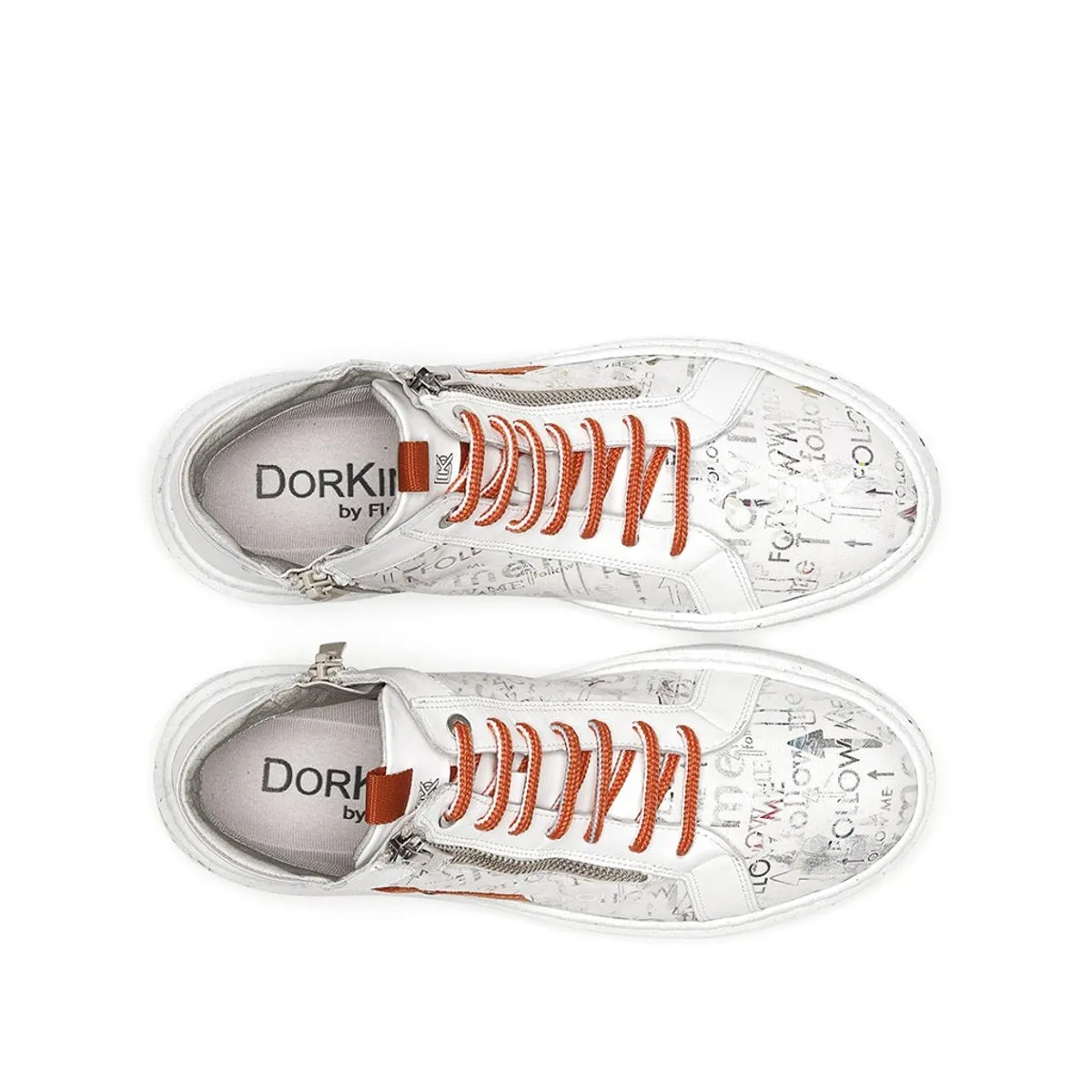Fluchos Trozos D8752 Sneakers Donna Bianche Leggere