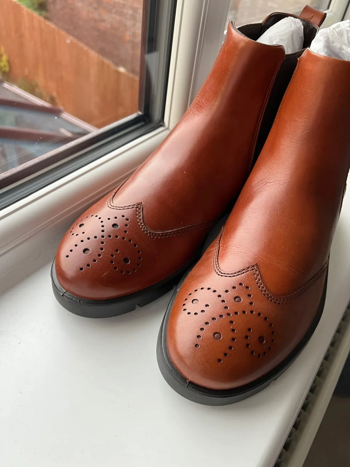 Ecco Bella 282353 stivaletti Chelsea donna neri traforati
