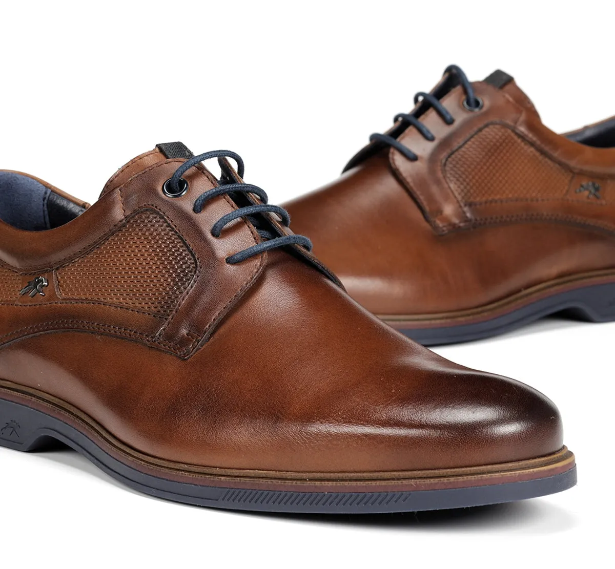 Fluchos Tristan F1857 scarpa uomo marrone pianta larga