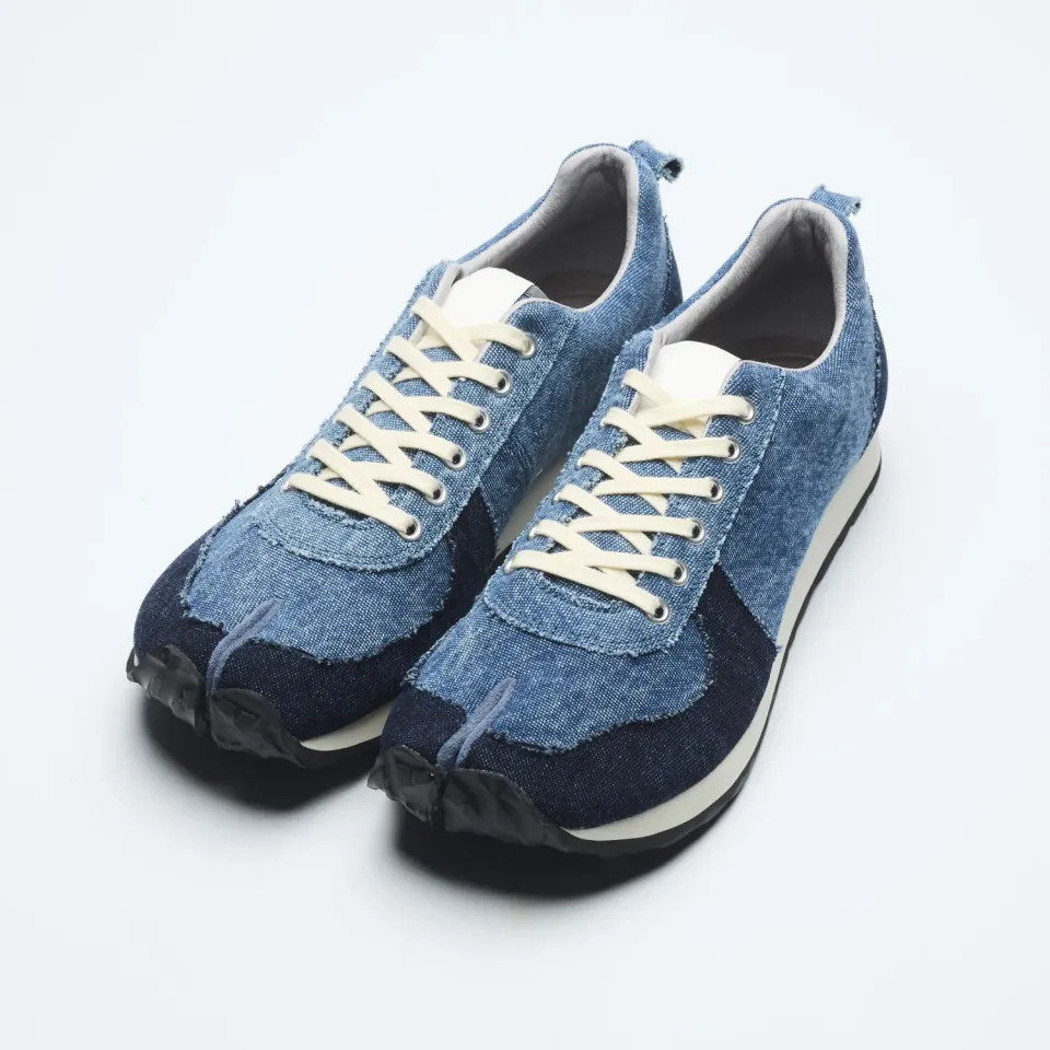 Tabito tabito47 Canvas Denim Trainer sneakers fade-indigo tela