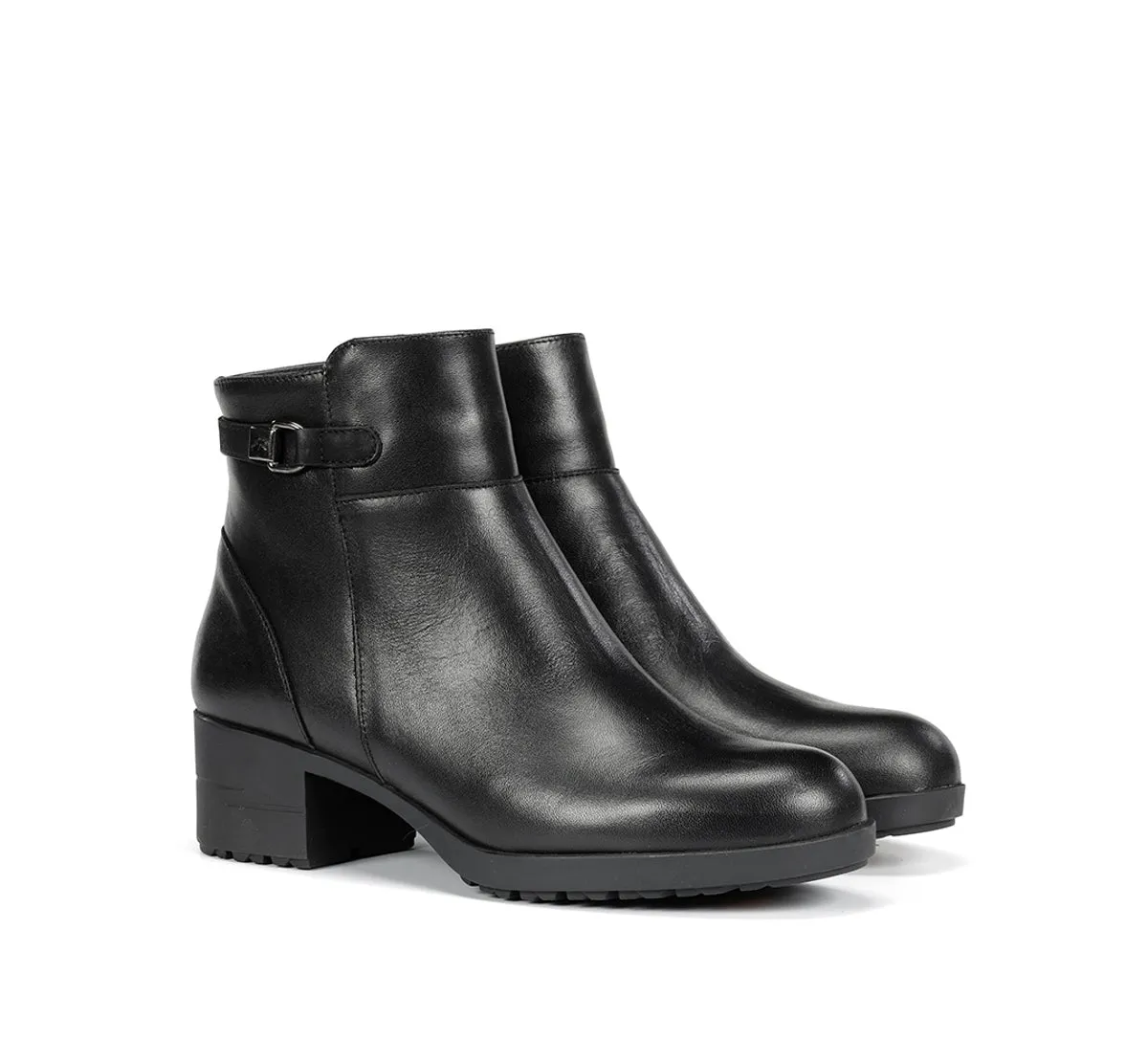 Fluchos Aliss F2240 stivaletto donna nero casual pelle