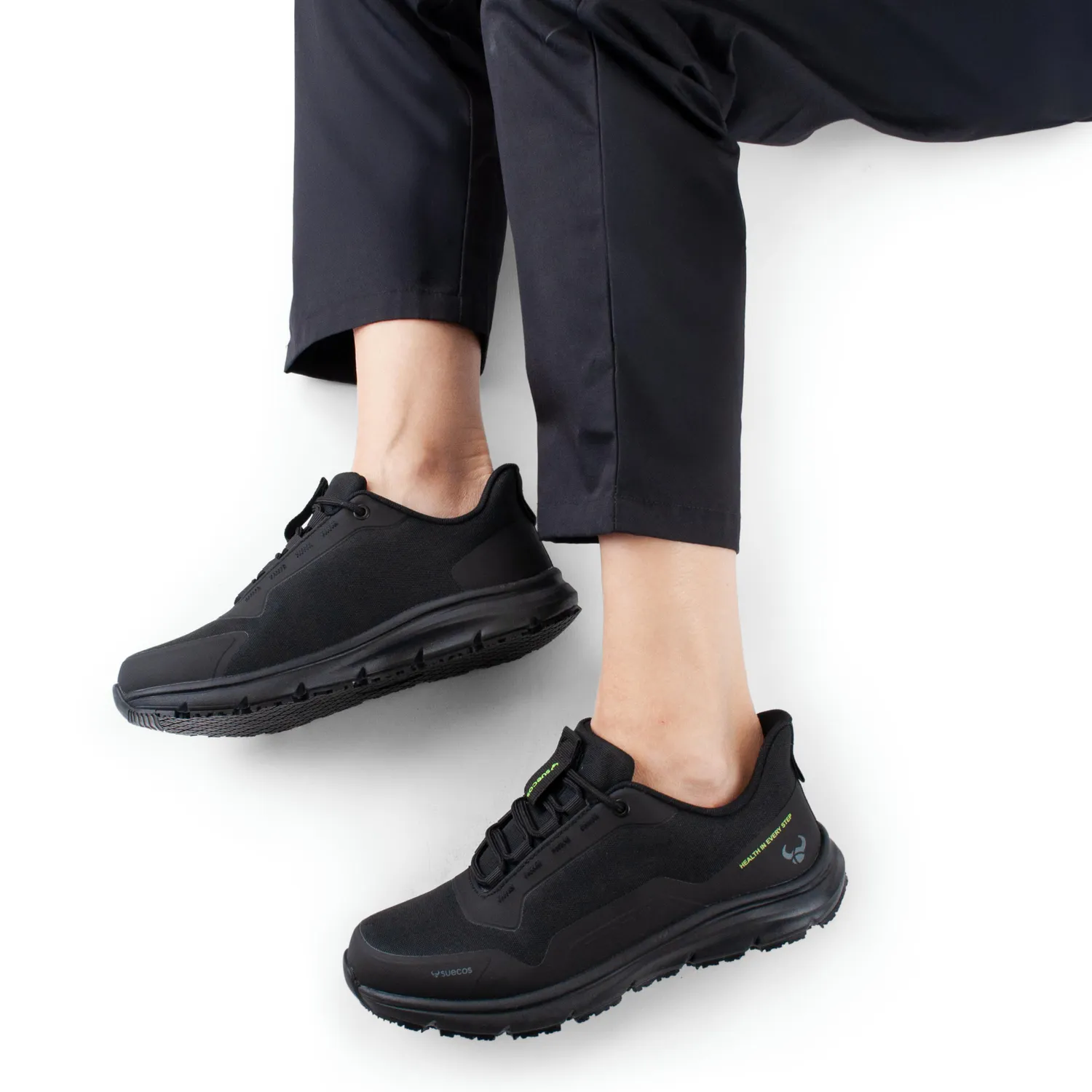 Suecos Asgard scarpe antinfortunistiche nere