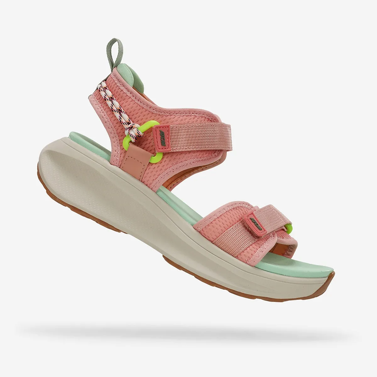Fluchos Fusion V3 AT205 sandali donna rosa leggeri