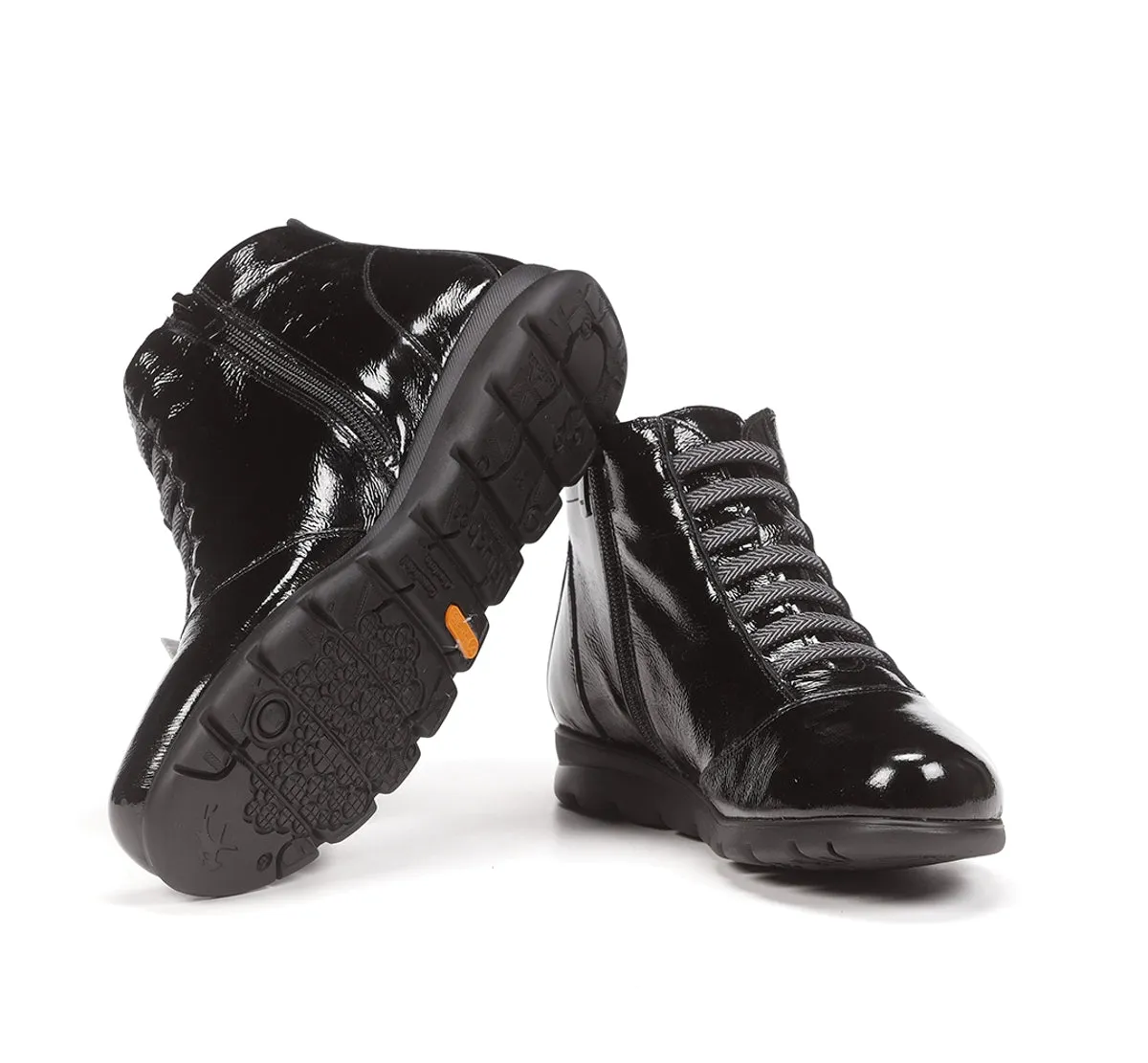Fluchos Susan F0356 stivaletti neri donna sportivi