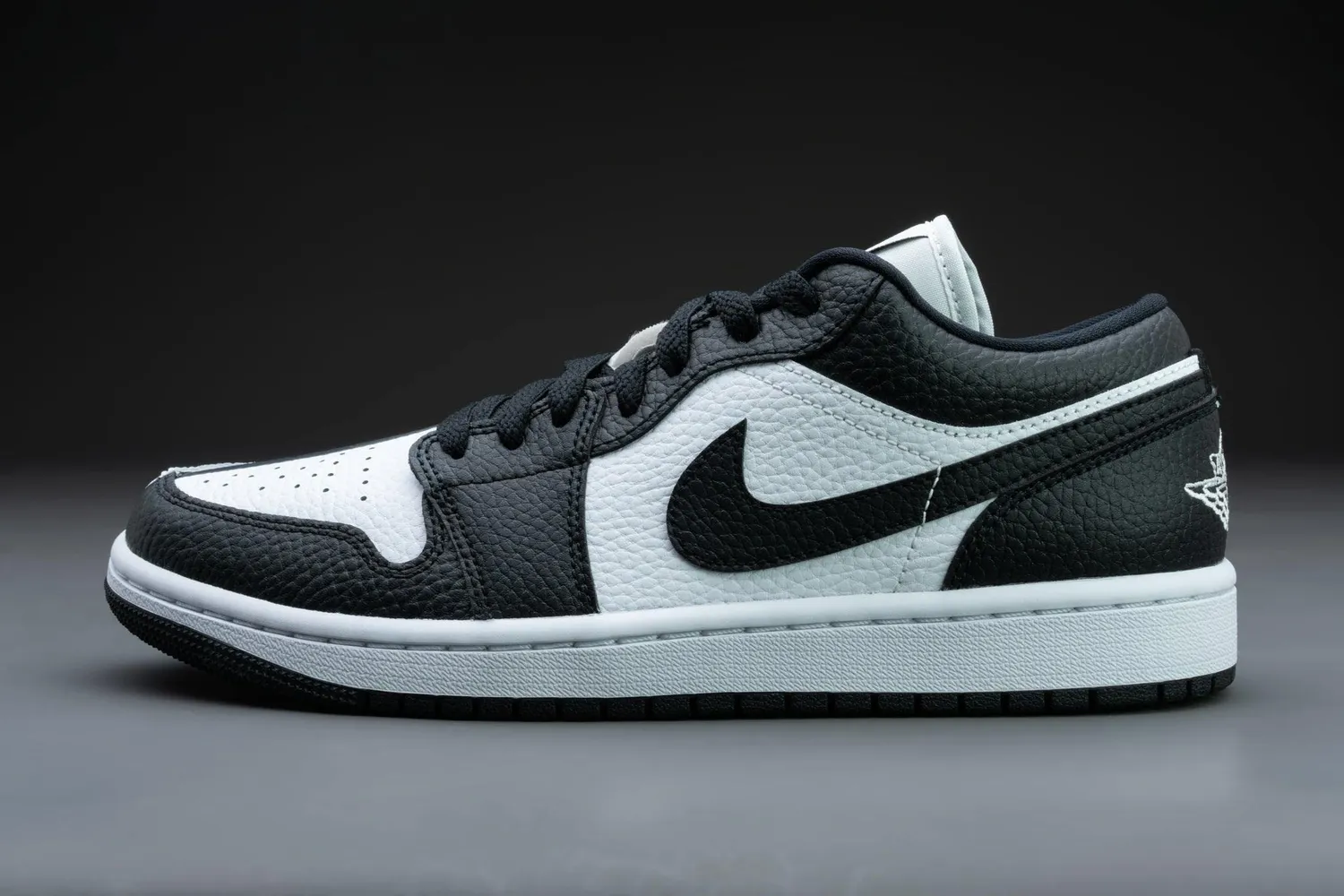 Nike Air Jordan 1 Low Sneakers Donna Bianco Nero