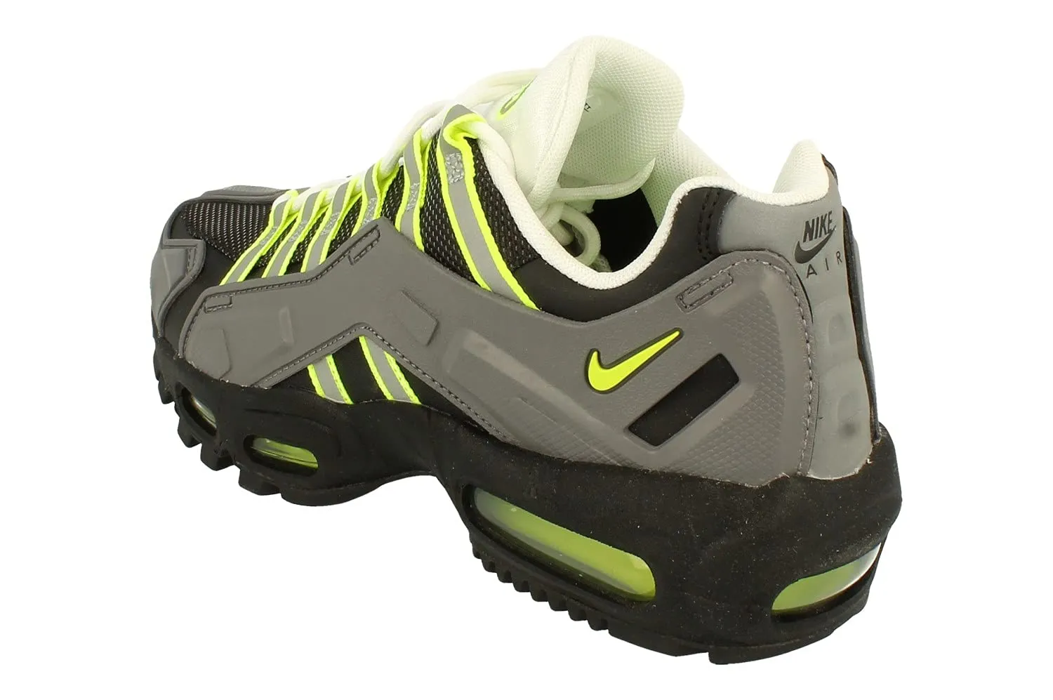 Nike Air Max 95 NDSTRKT sneakers nero giallo neon ammortizzate