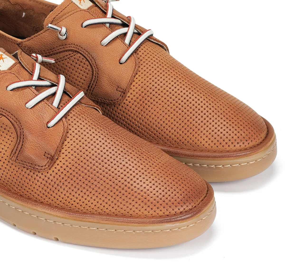 Fluchos Leo F1947 sneakers uomo marroni pelle leggera