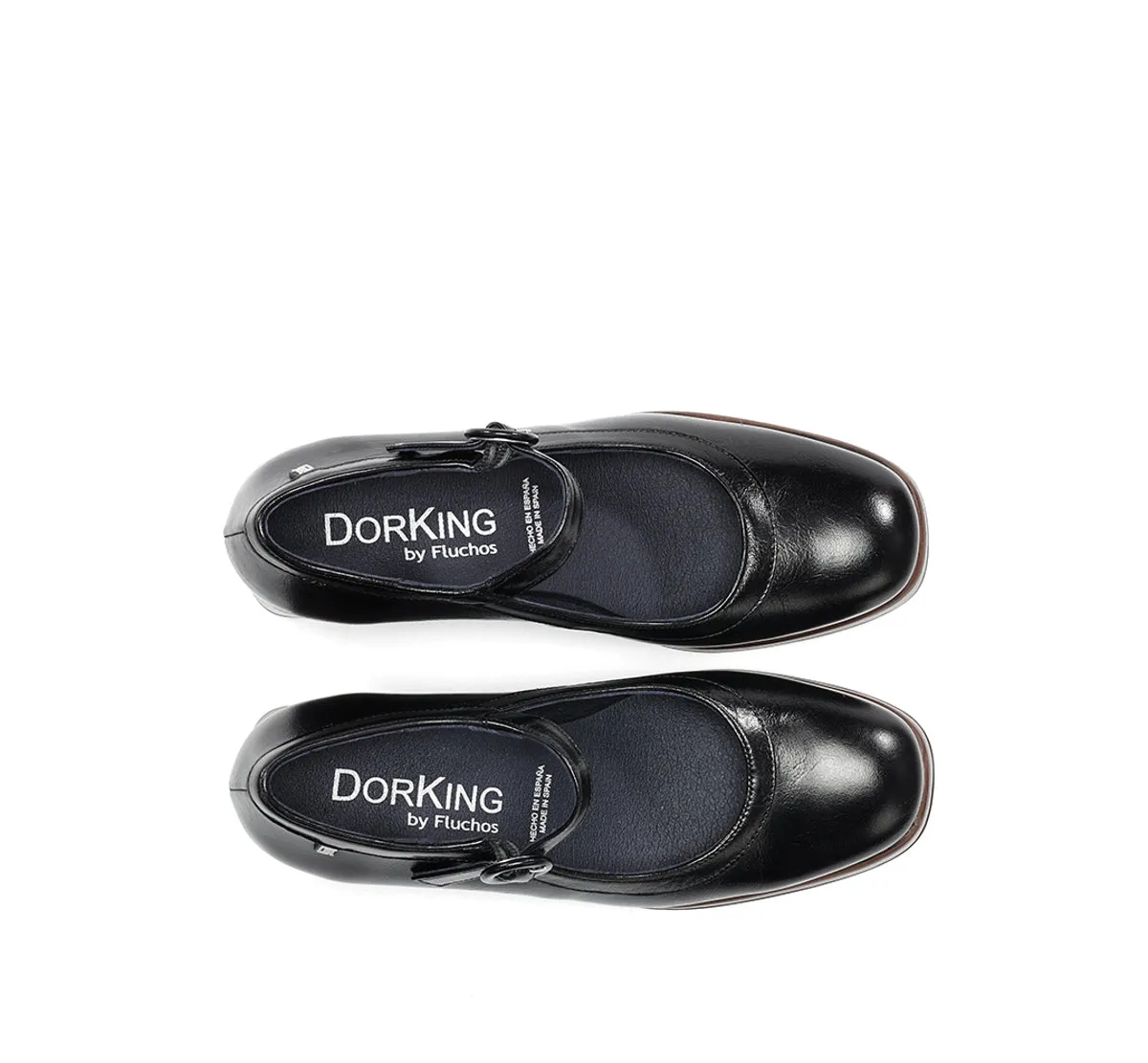Dorking Cristel D9154 Scarpa Donna Nera Plateau