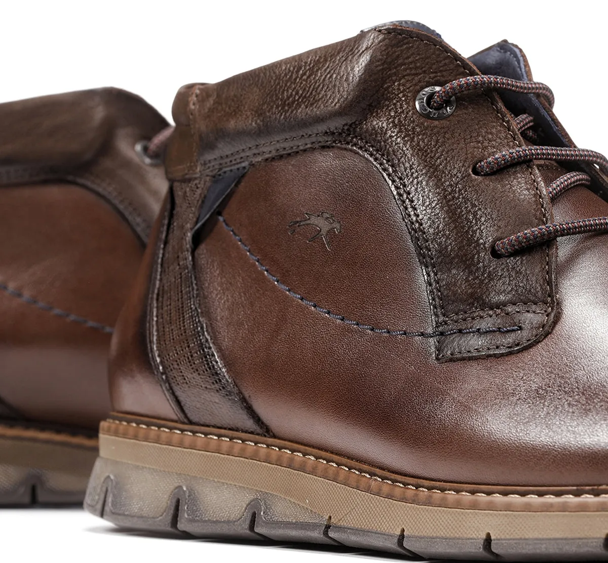 Fluchos Kiro F0978 stivaletti uomo blu eleganti
