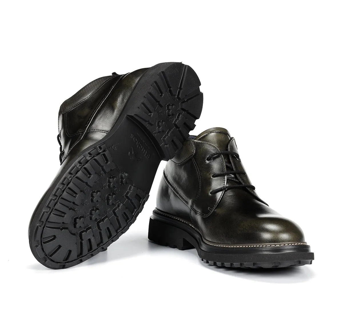 Fluchos Lincon F2055 scarpe uomo verdi classiche
