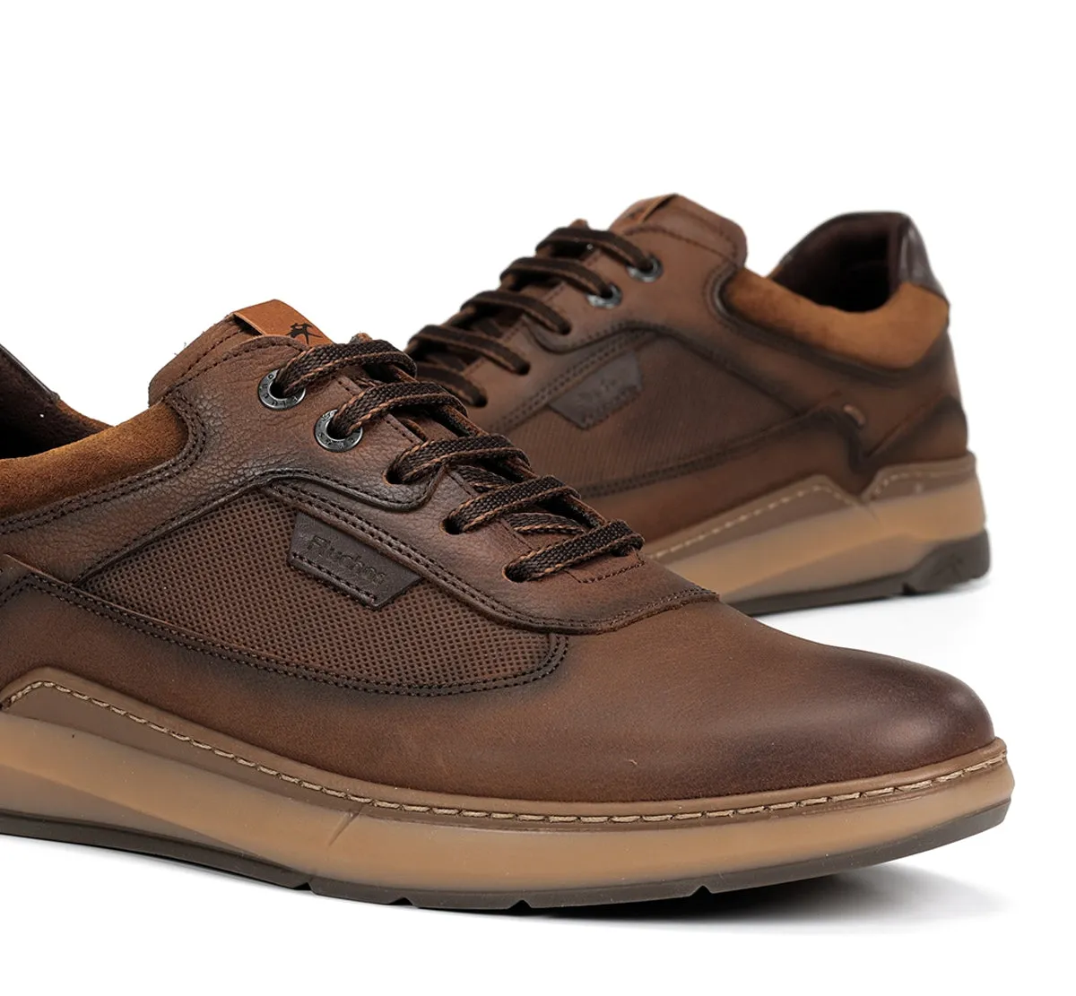 Fluchos Jeff F2277 scarpa marrone uomo elegante casual