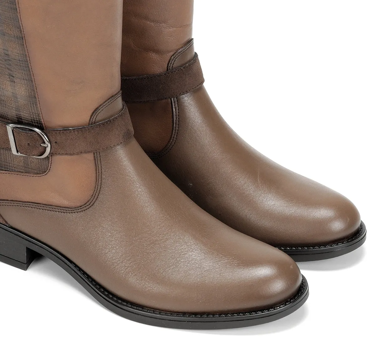 Fluchos Dorking Chad D9119 stivaletto donna marrone tacco basso