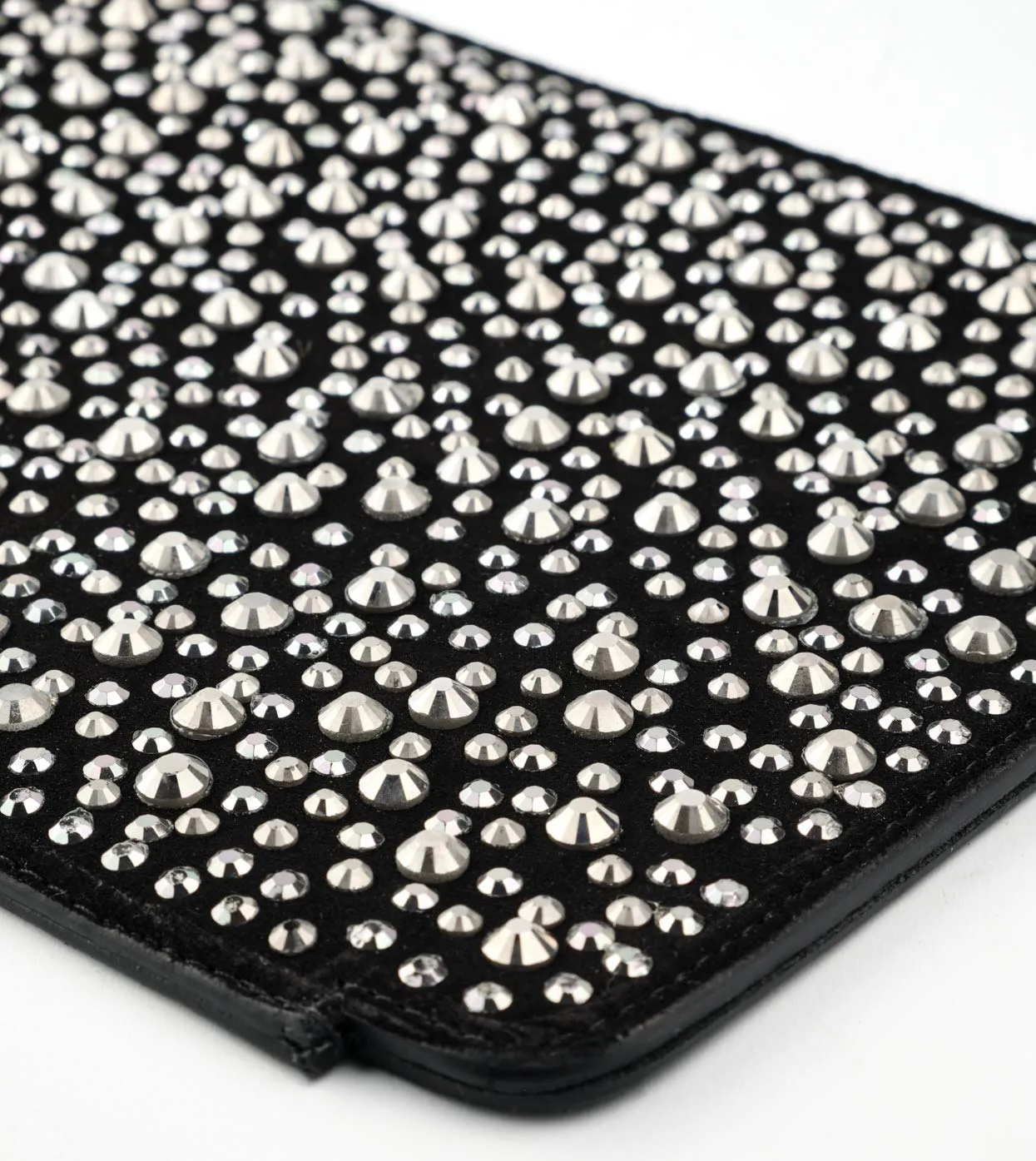Alexander Smith Strass custodia tablet iPad nera 14x20 pelle