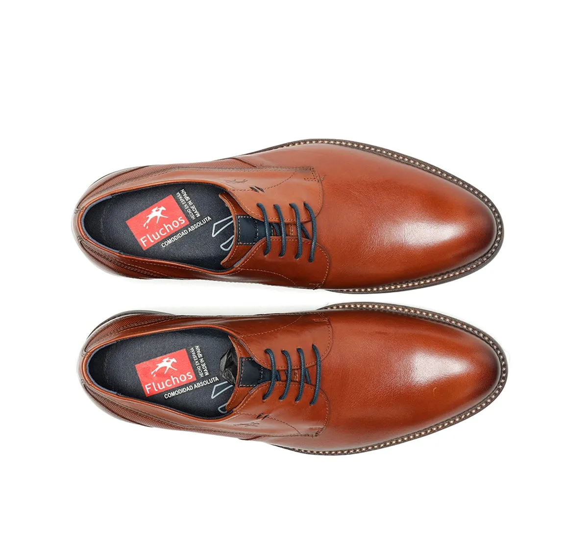 Fluchos Theo F1626 scarpe marroni uomo eleganti