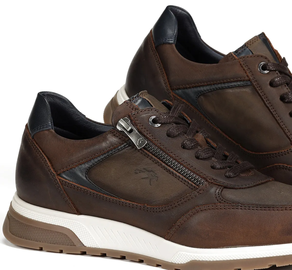 Fluchos Louis F1603 sneakers uomo marroni pelle
