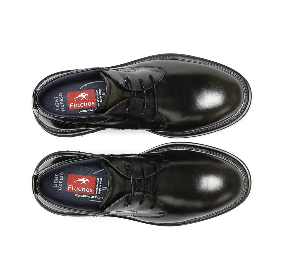 Fluchos Lincon F2055 scarpe uomo verdi classiche