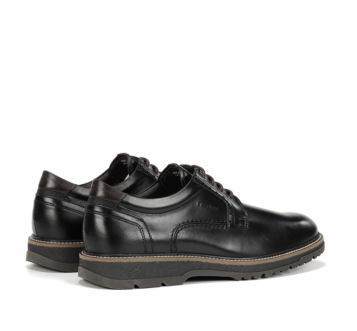 Fluchos Buggy F2319 scarpe uomo nere eleganti