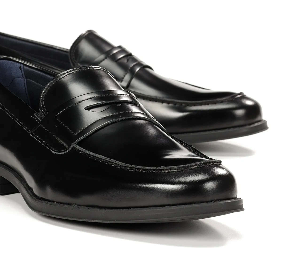 Fluchos Arthur F1933 mocassino uomo nero elegante