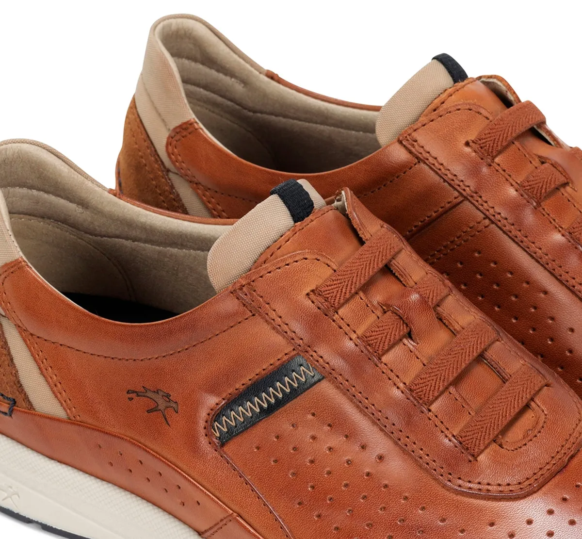Fluchos Jaden F1736 Sneakers Marroni Uomo Lacci