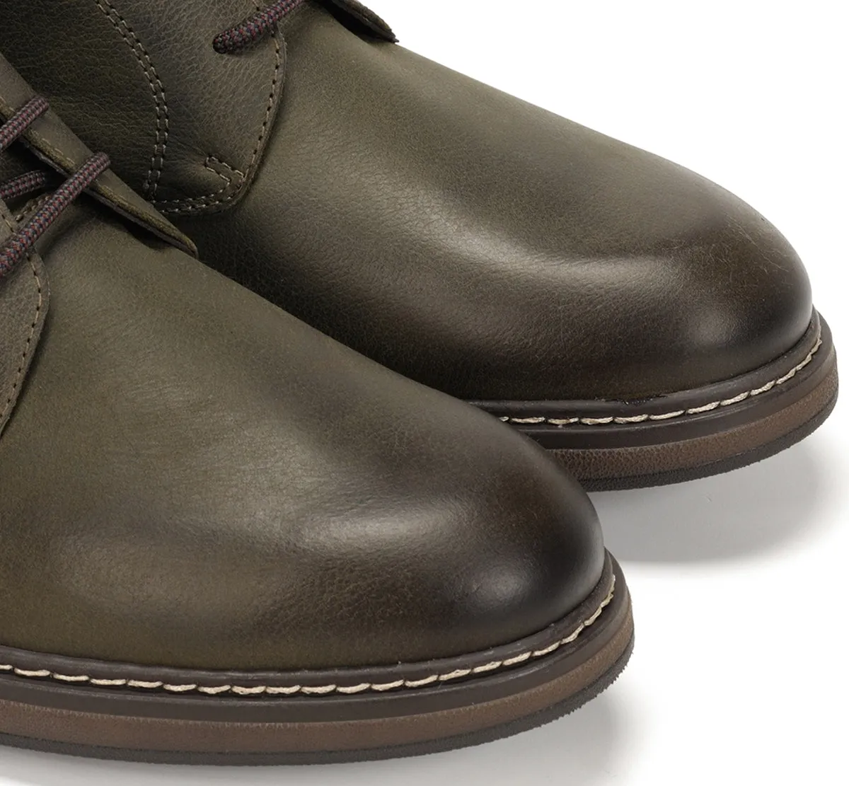 Fluchos Truman F1593 stivaletti uomo verde pelle