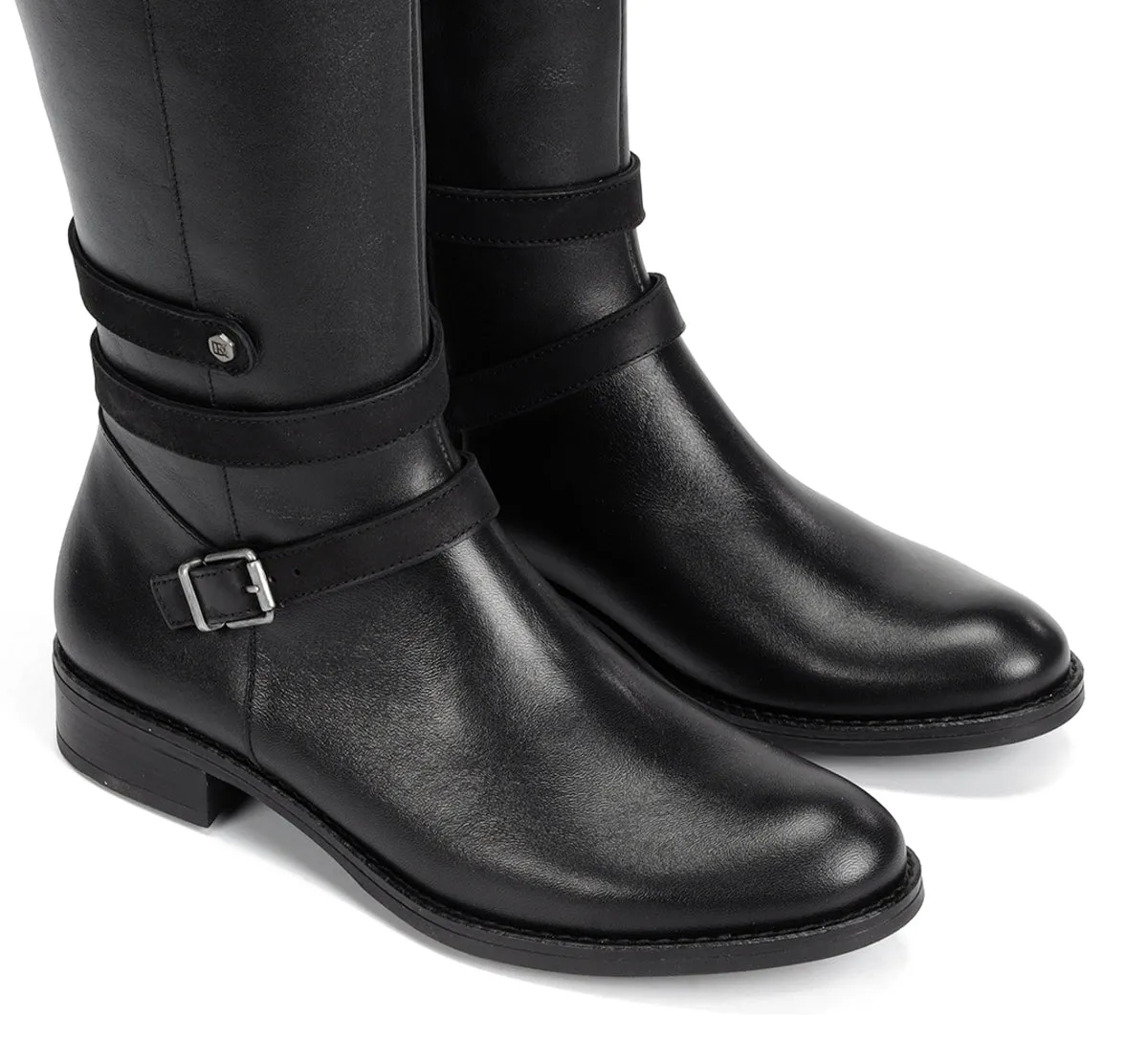 Fluchos Tierra D9532 stivaletti donna neri eleganti