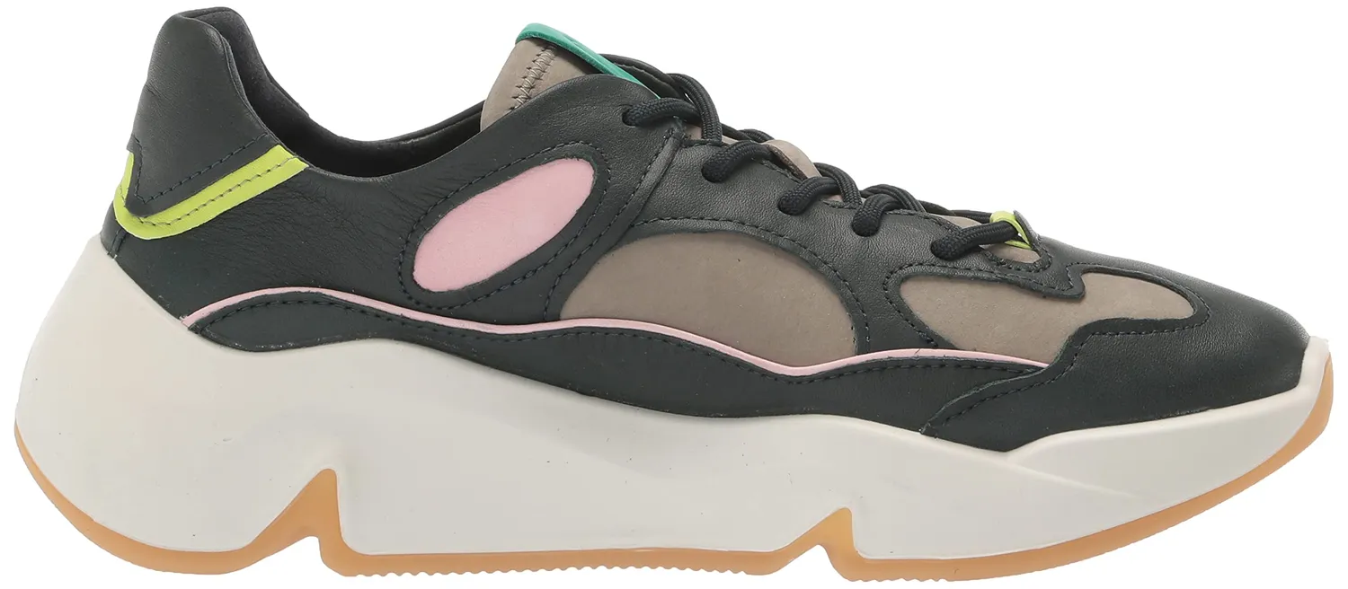 Ecco Chunky Sneaker Hygge stivali donna in pelle con pile