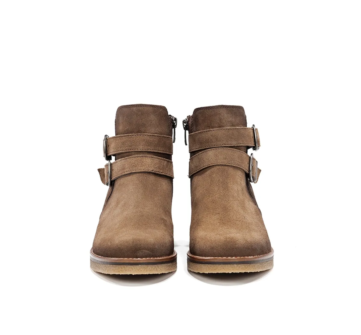 Fluchos Dorking Lucero D9741 stivaletti donna marrone crepe