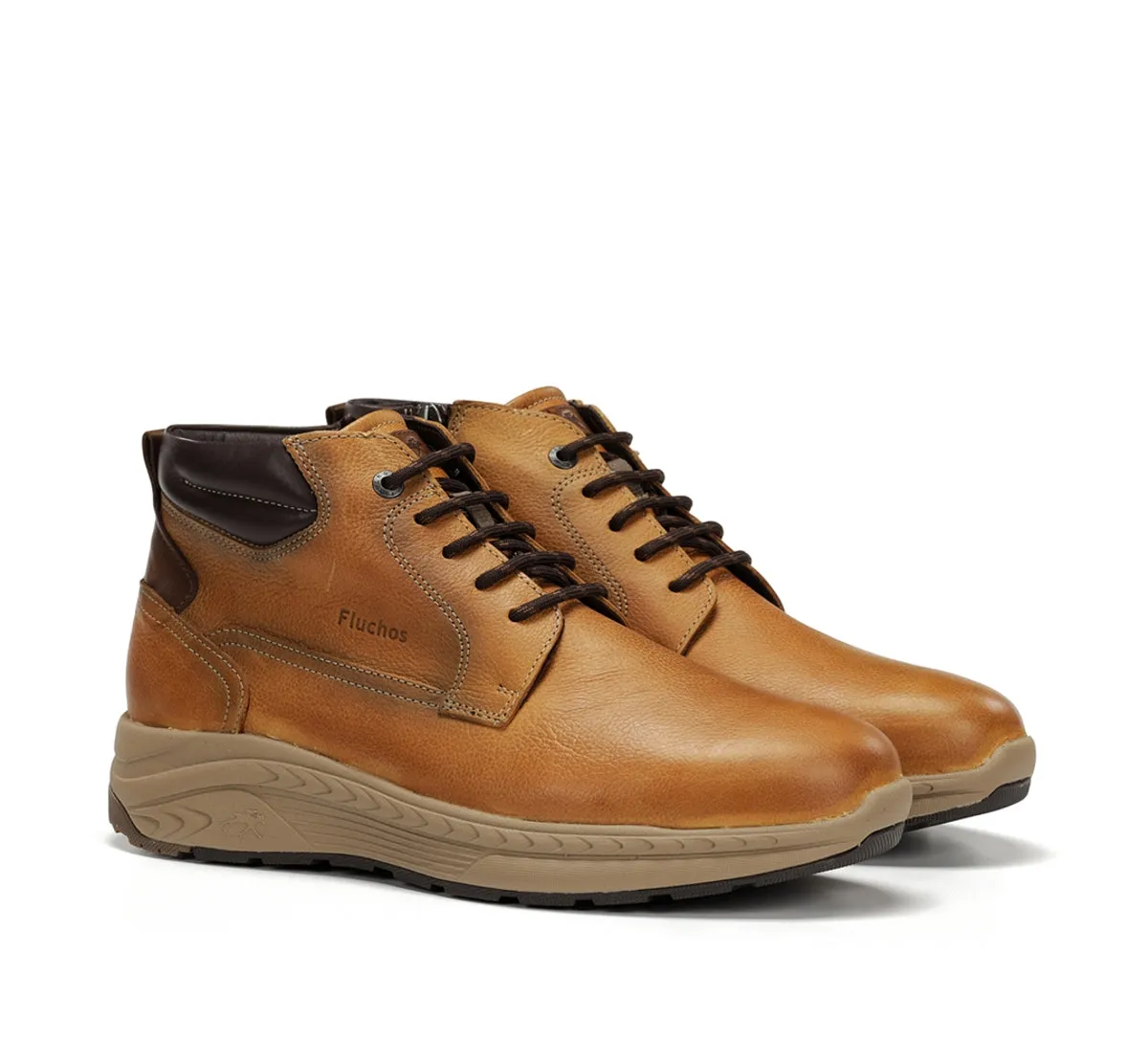 Fluchos Ryder F2291 stivaletti uomo gialli pelle