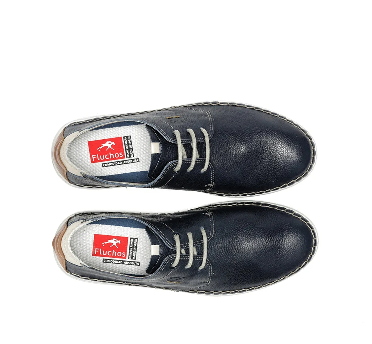 Fluchos Lester F1715 scarpe uomo blu suola leggera