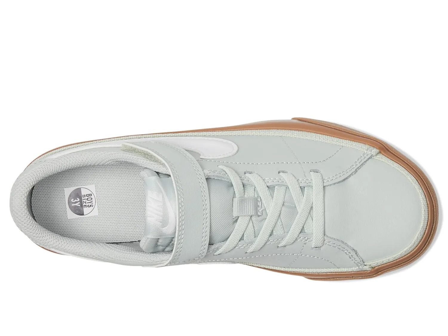 Nike Court Legacy EU scarpe bimbo 27,5 EU bianche grigie