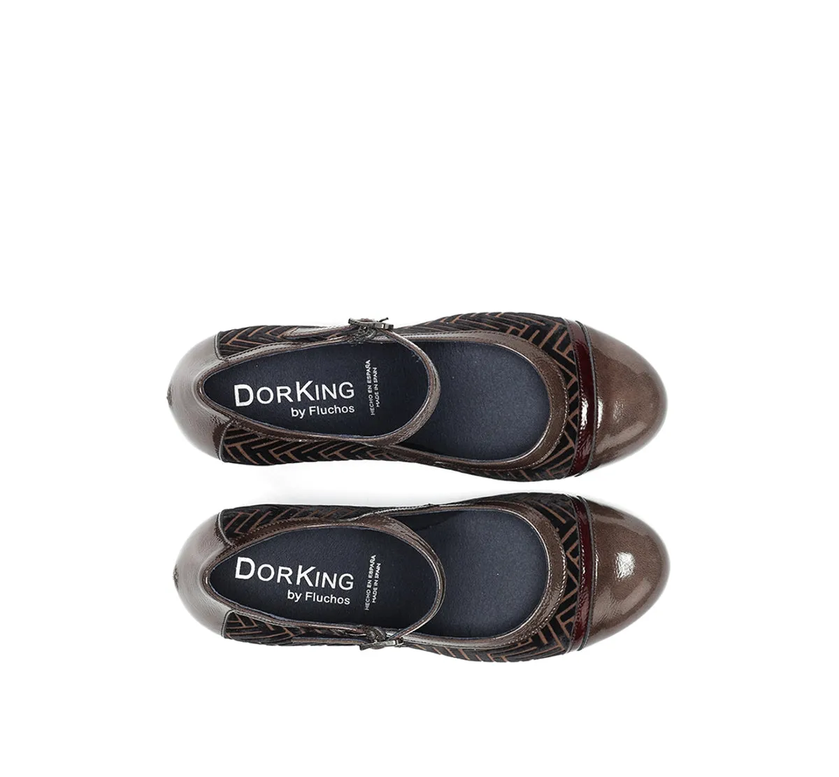 Fluchos Rodin D8669 stivaletto donna marrone comodo