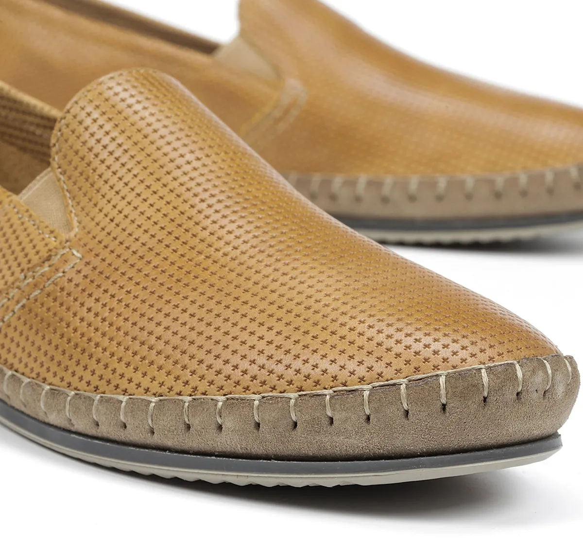 Fluchos Bahamas 8674 Mocassini Uomo Gialli Slip On
