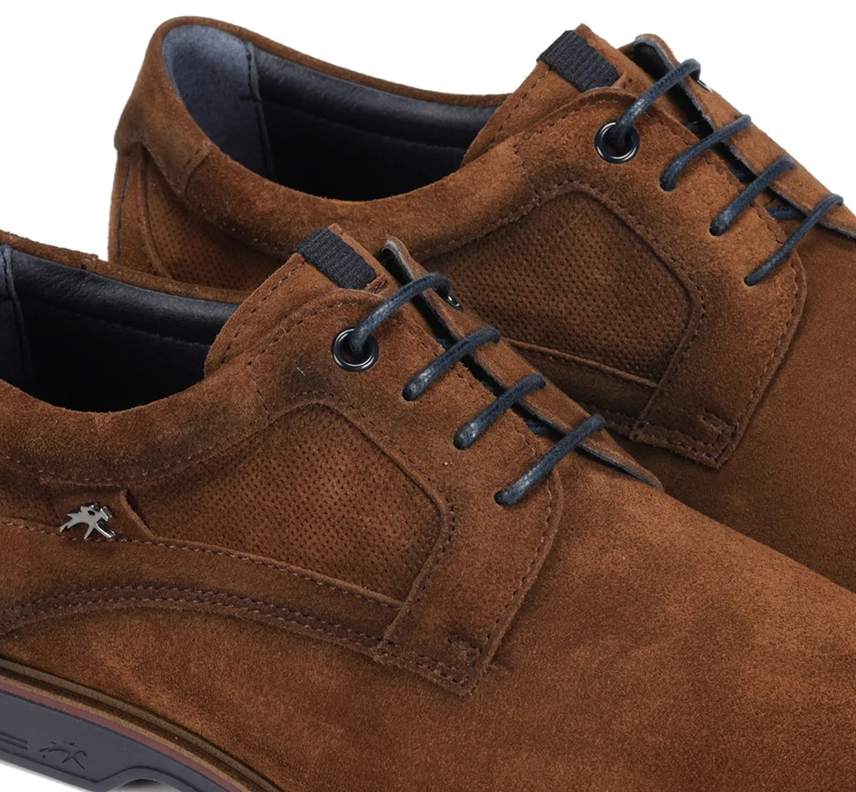 Fluchos Tristan F1857 scarpe uomo marroni pelle