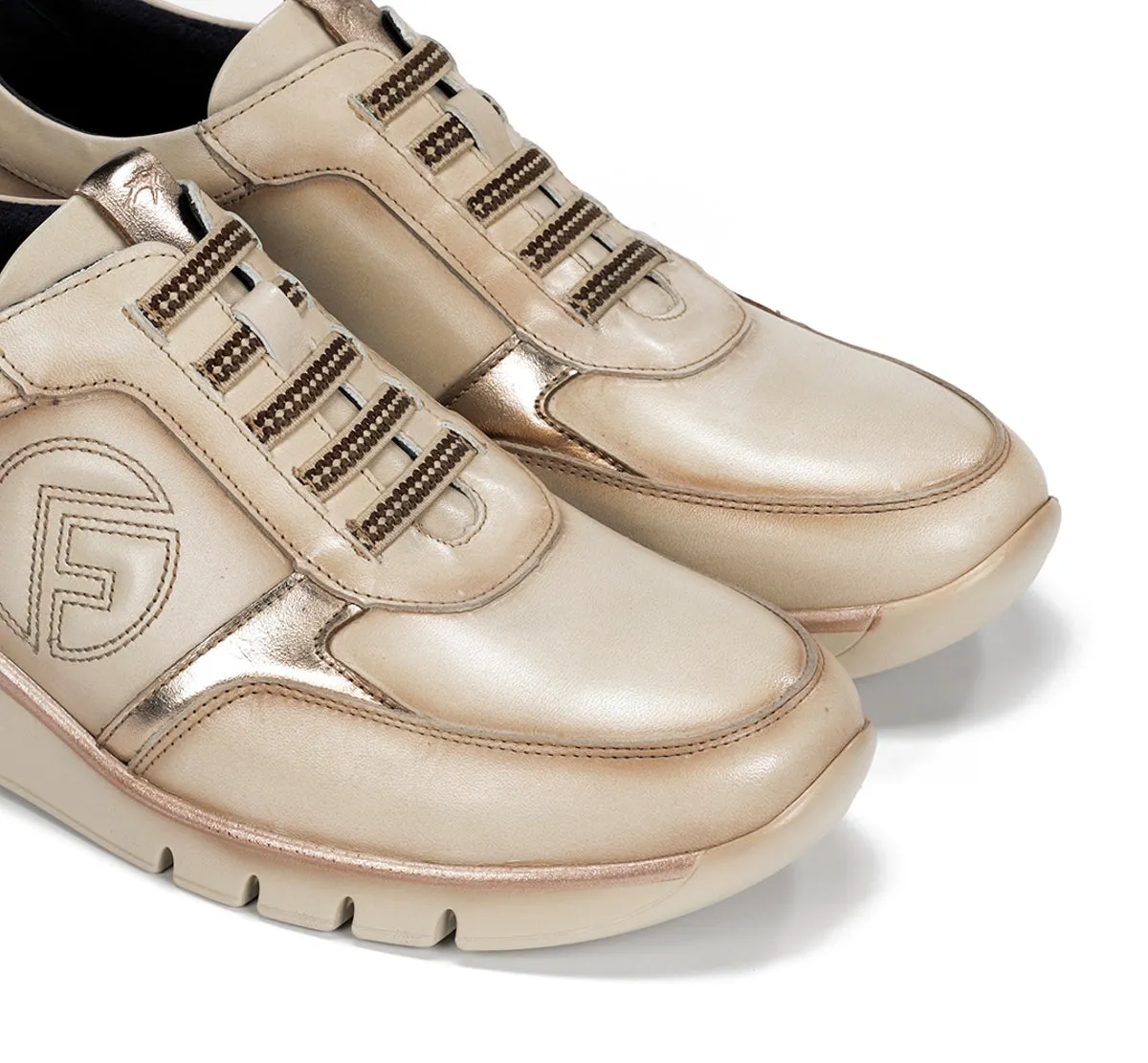 Fluchos Union F2074 sneakers bianche pianta larga