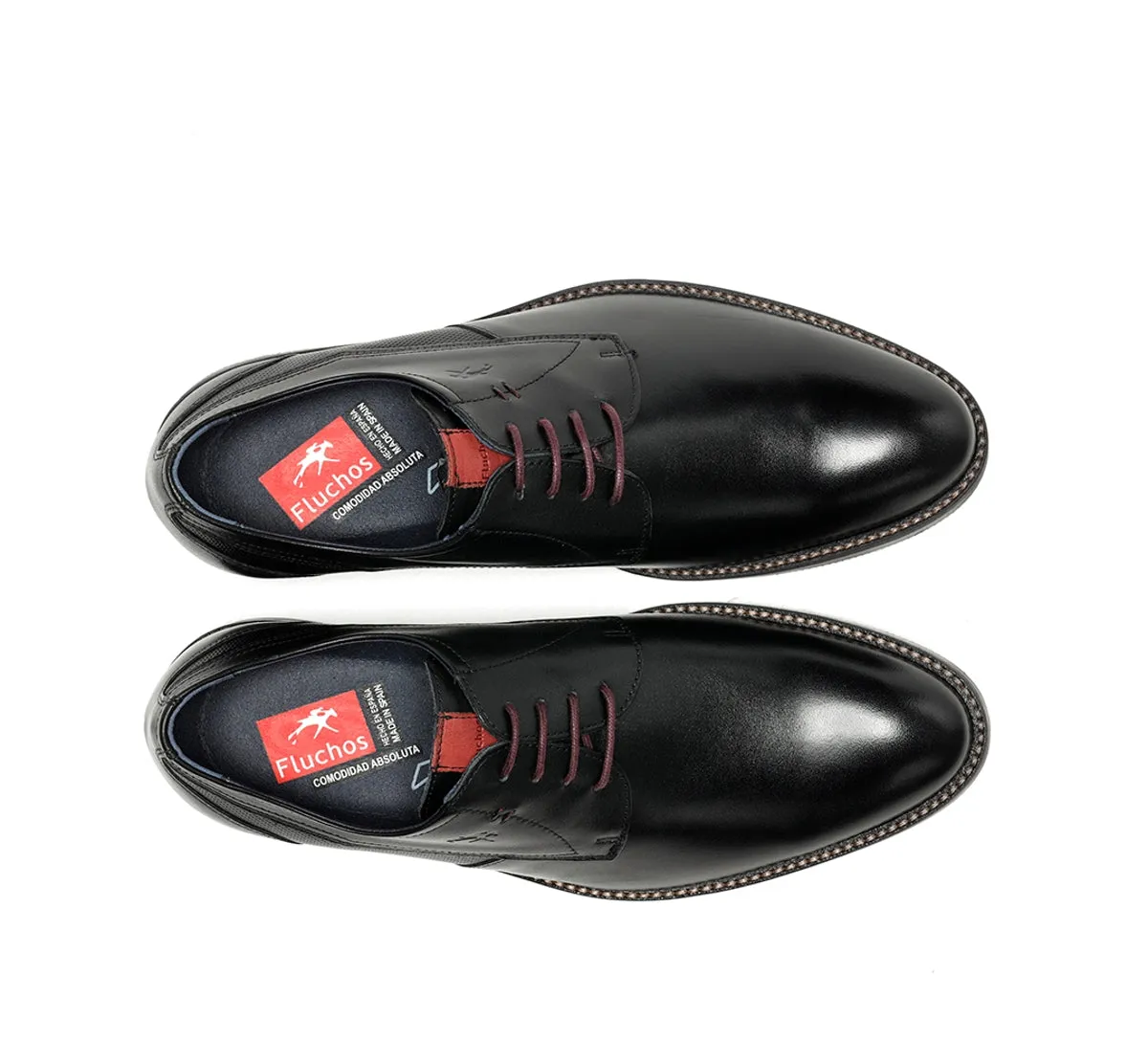 Fluchos Theo F1626 scarpe uomo nere
