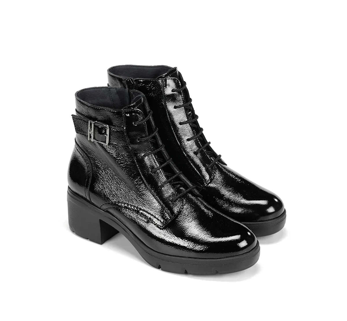 Fluchos Fugaz F2107 stivaletti donna neri track