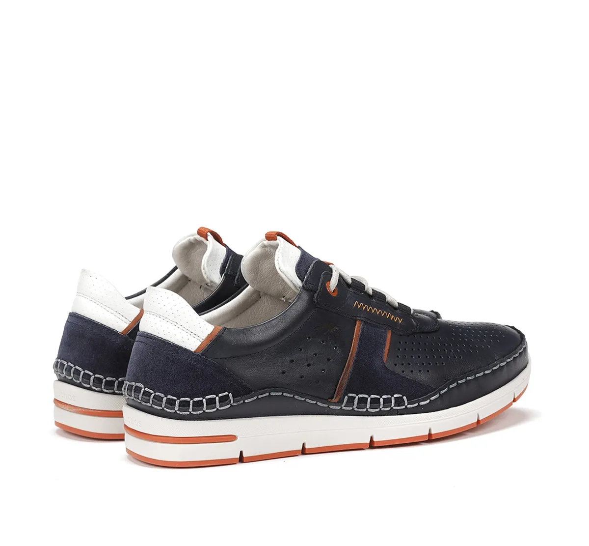 Fluchos Yannic F1442 sneakers uomo blu con lacci