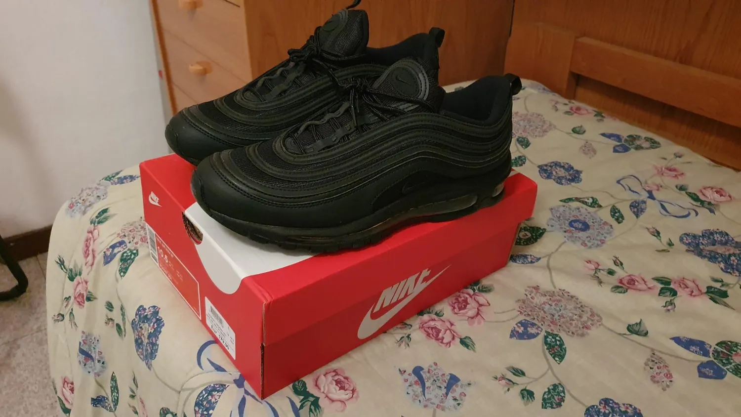 Nike Air Max 97 sneakers uomo argento 42