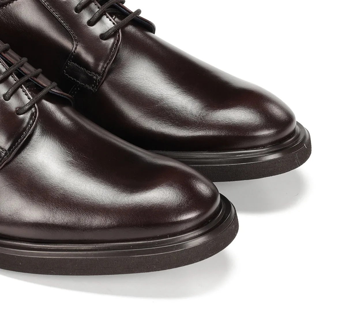 Fluchos Belgas F0631 scarpe uomo marroni pelle