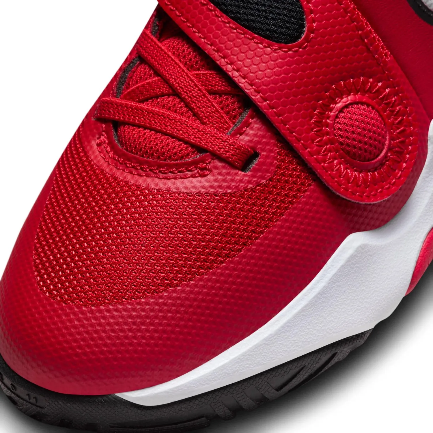Nike Team Hustle D 11 sneakers basket bambini con strappo