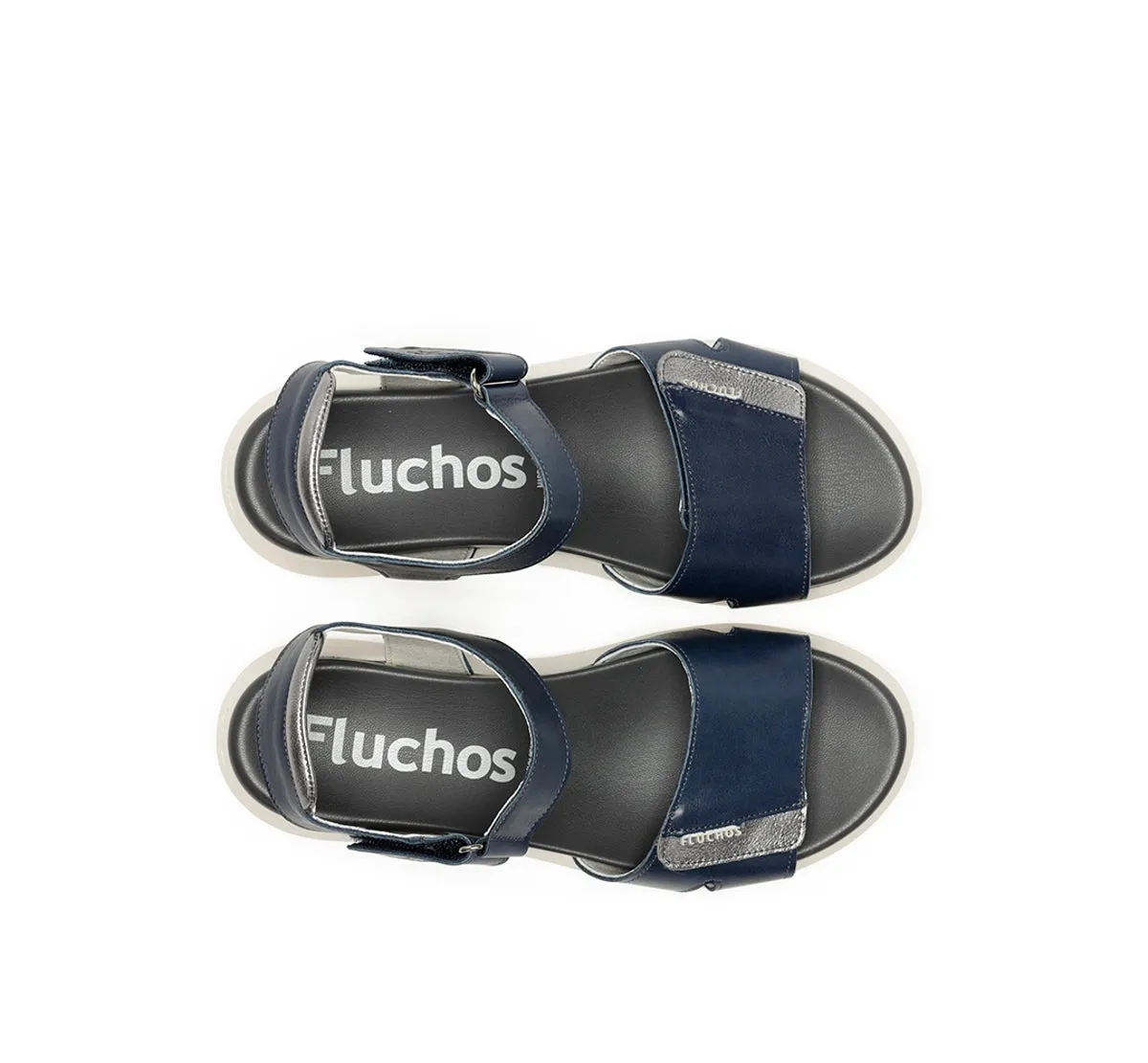Fluchos Hellen F1708 Sandali Blu Donna