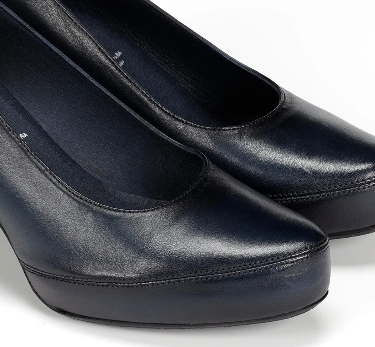 Fluchos Blesa D5794 scarpe donna blu tacco medio
