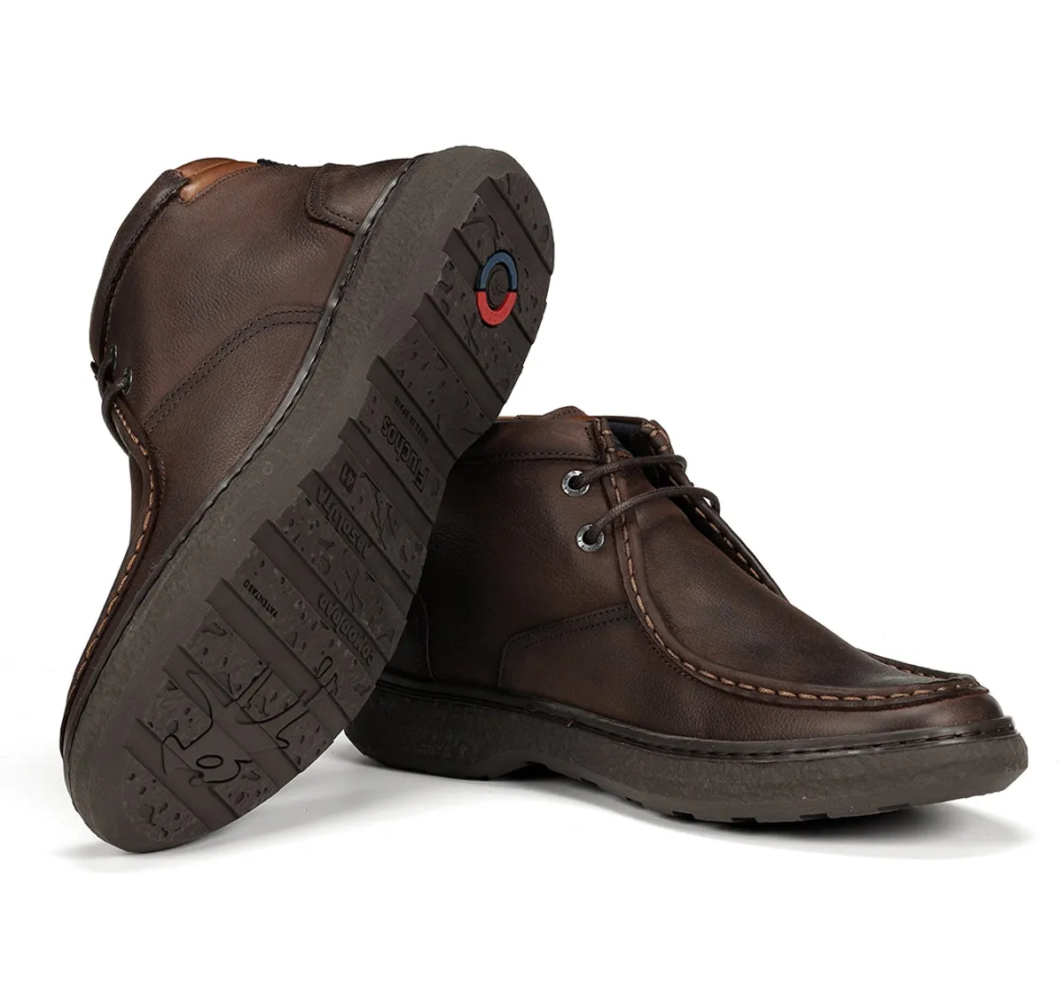 Fluchos Ragnar F1881 stivaletto marrone uomo largo