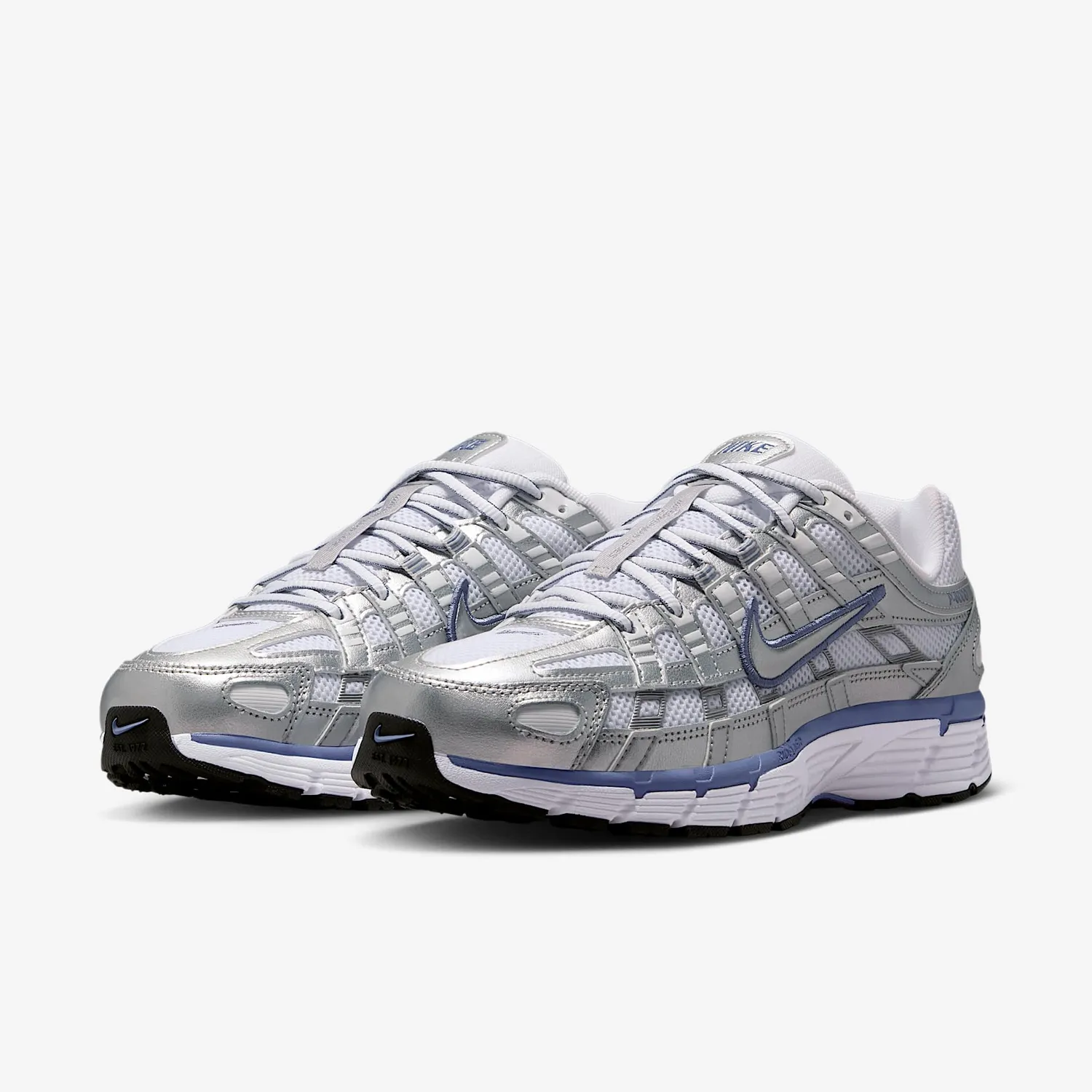 Nike P-6000 sneakers donna 41 argento traspiranti