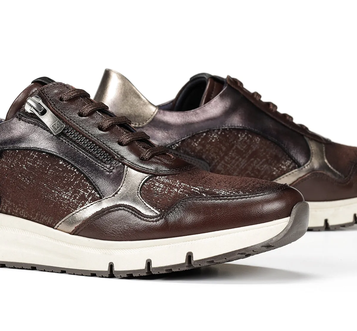 Fluchos Serena D9213 sneakers marrone donna sporty
