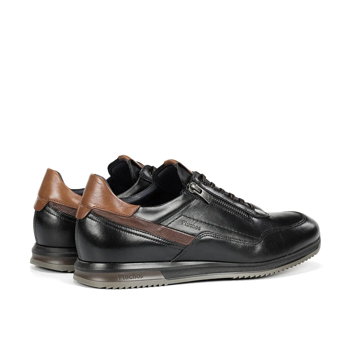 Fluchos Samir F2264 sneakers uomo nero comode