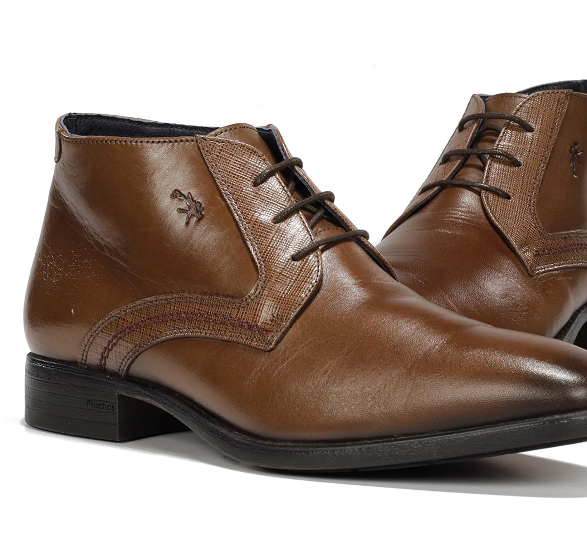 Fluchos Luke F1054 stivaletto uomo marrone classico